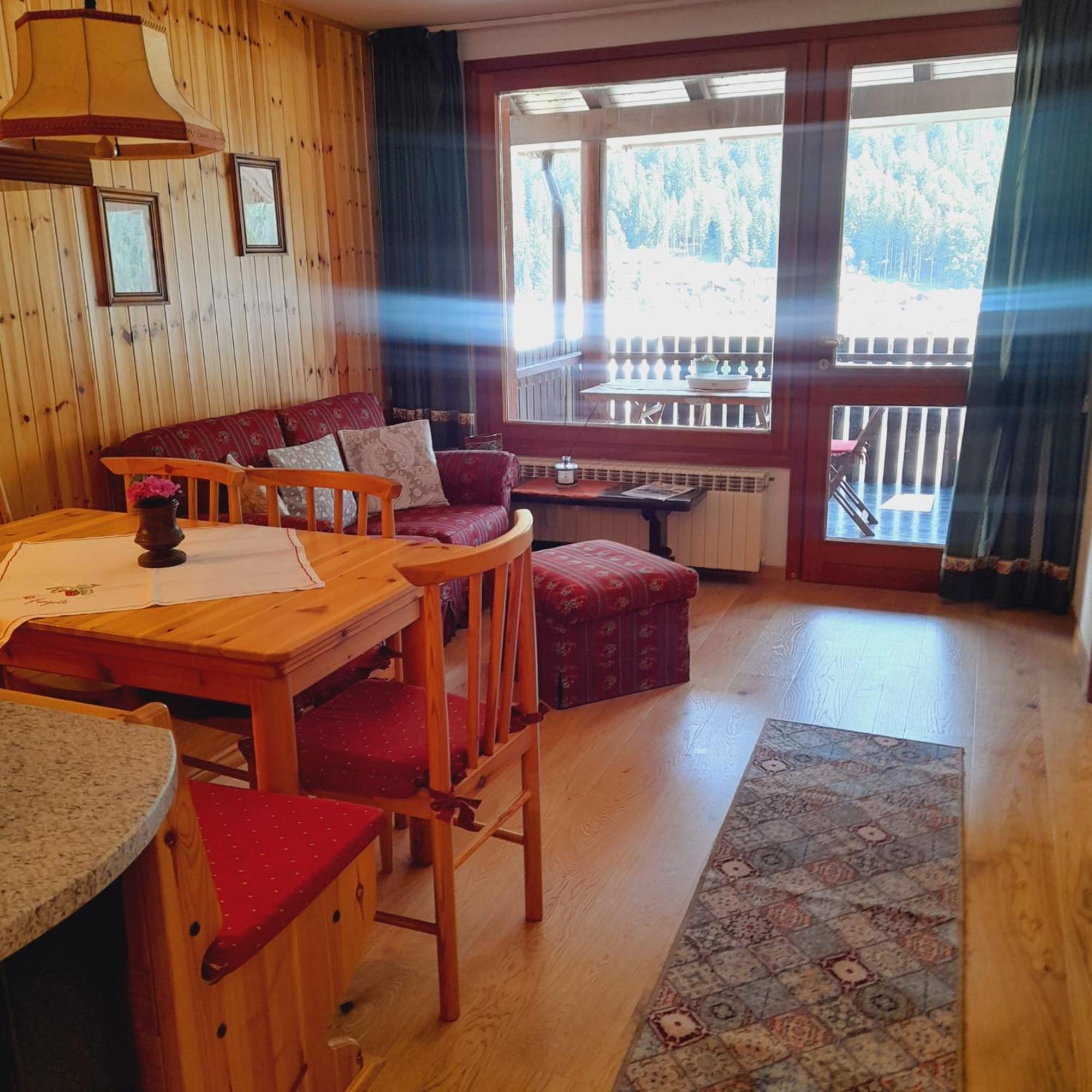 Casa Campiglio Centro Piano Alto Con Vista Appartement Madonna Buitenkant foto